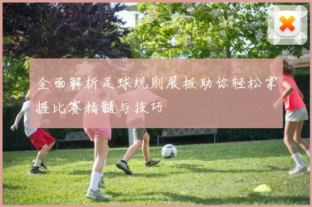 全面解析足球规则展板助你轻松掌握比赛精髓与技巧